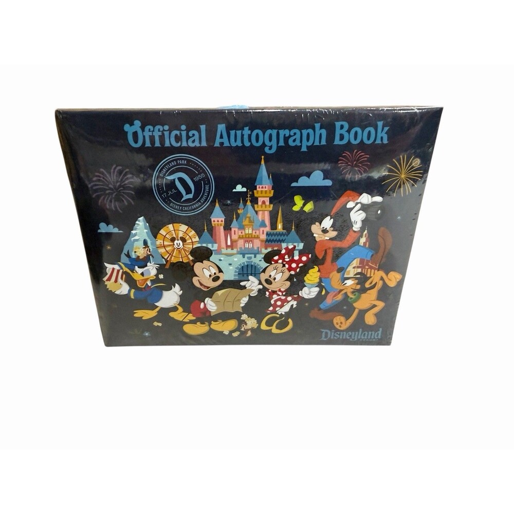 Walt Disney World Official Autograph Book Brand New Sealed Mickey Mouse Goofy